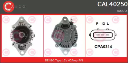 Генератор CASCO CAL40250AS