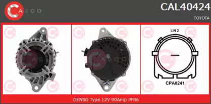 Генератор CASCO CAL40424GS