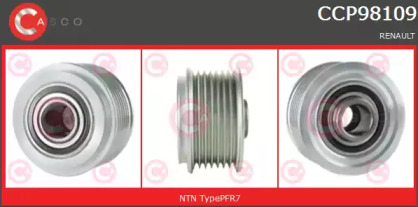 Ременный шкив CASCO CCP98109AS