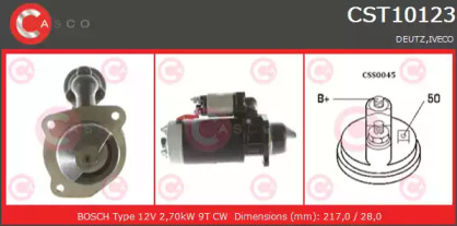 Стартер CASCO CST10123AS