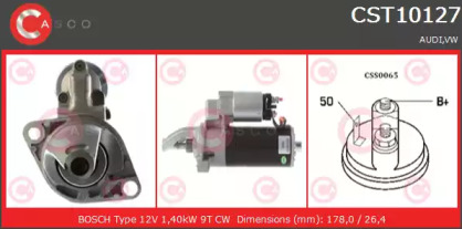 Стартер CASCO CST10127AS