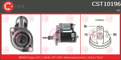 Стартер CASCO CST10196AS