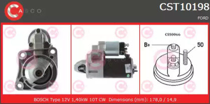 Стартер CASCO CST10198AS