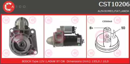 Стартер CASCO CST10206AS