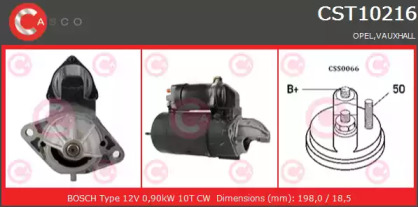 Стартер CASCO CST10216AS