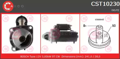 Стартер CASCO CST10230AS