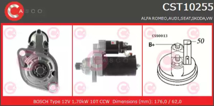 Стартер CASCO CST10255AS