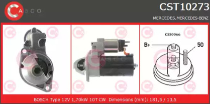 Стартер CASCO CST10273AS