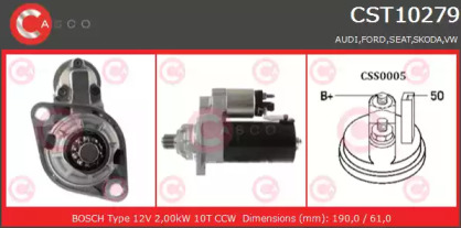 Стартер CASCO CST10279AS