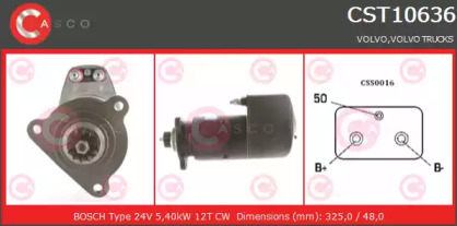 Стартер CASCO CST10636AS