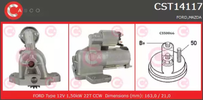 Стартер CASCO CST14117GS