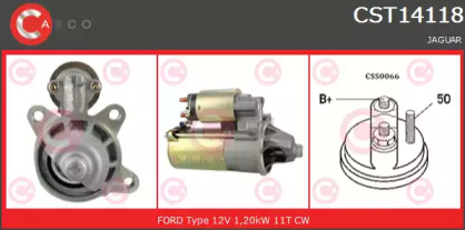 Стартер CASCO CST14118GS