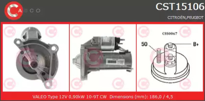 Стартер CASCO CST15106AS