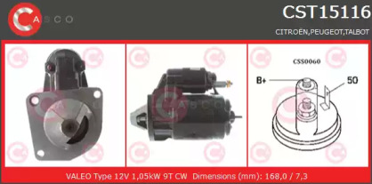 Стартер CASCO CST15116RS