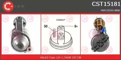 Стартер CASCO CST15181GS