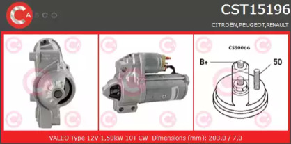 Стартер CASCO CST15196GS