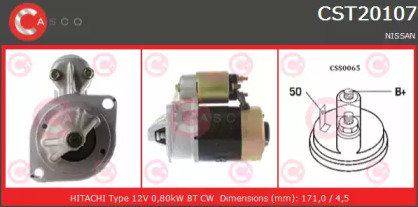 Стартер CASCO CST20107AS