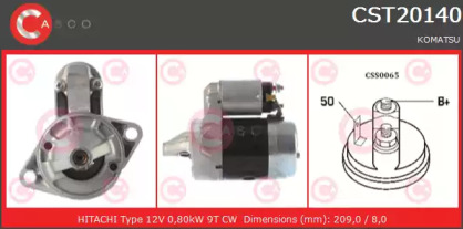 Стартер CASCO CST20140AS