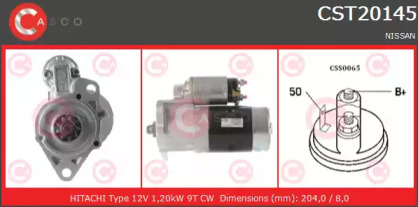 Стартер CASCO CST20145AS