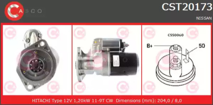 Стартер CASCO CST20173AS