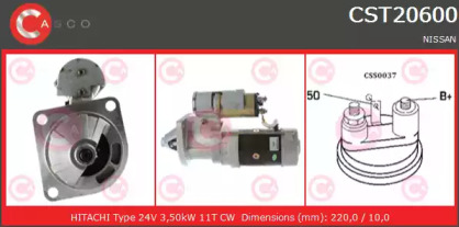 Стартер CASCO CST20600AS