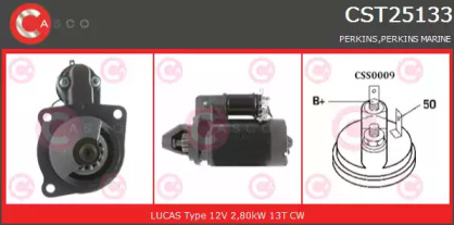 Стартер CASCO CST25133GS