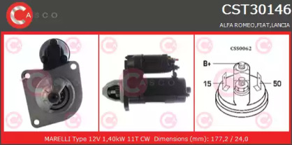 Стартер CASCO CST30146RS