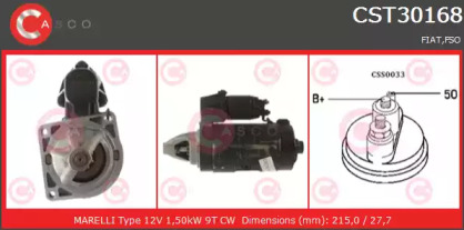 Стартер CASCO CST30168RS