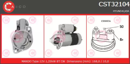 Стартер CASCO CST32104AS