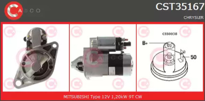 Стартер CASCO CST35167AS
