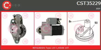 Стартер CASCO CST35229AS