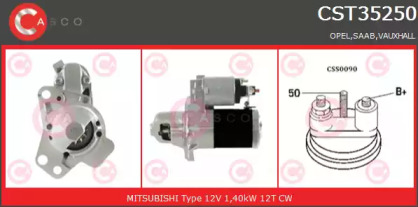 Стартер CASCO CST35250GS
