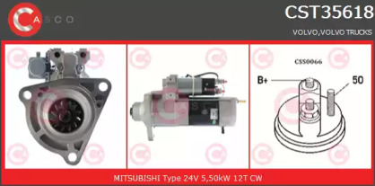 Стартер CASCO CST35618AS