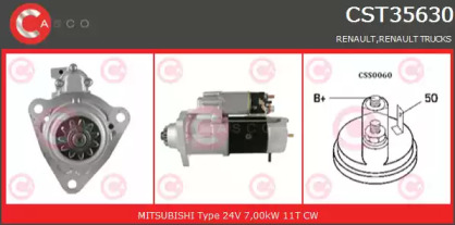 Стартер CASCO CST35630GS