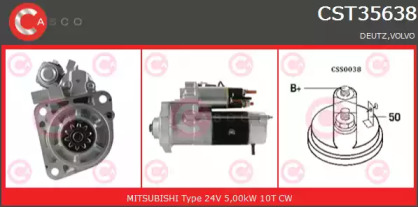 Стартер CASCO CST35638AS