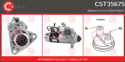 Стартер CASCO CST35675GS