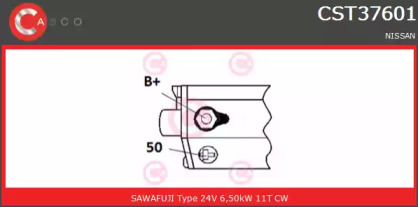 Стартер CASCO CST37601GS