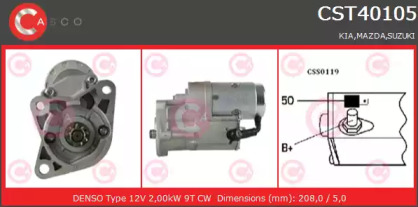 Стартер CASCO CST40105AS