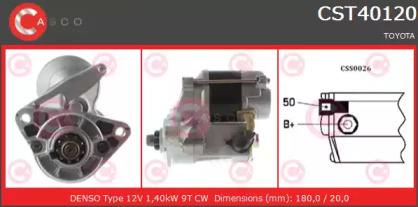 Стартер CASCO CST40120AS