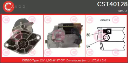 Стартер CASCO CST40128AS