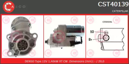 Стартер CASCO CST40139AS