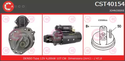Стартер CASCO CST40154AS