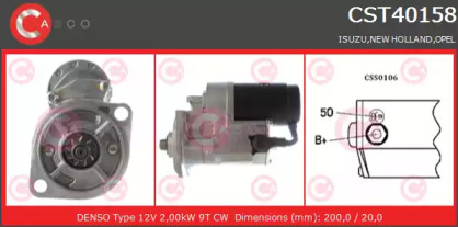 Стартер CASCO CST40158AS