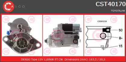 Стартер CASCO CST40170AS