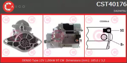 Стартер CASCO CST40176AS