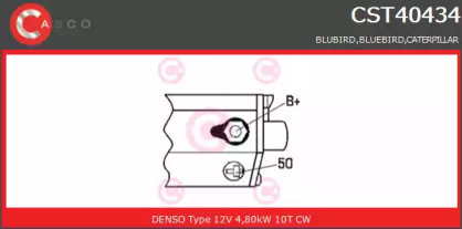 Стартер CASCO CST40434AS