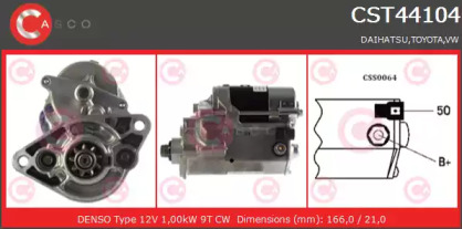 Стартер CASCO CST44104AS