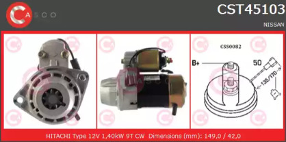 Стартер CASCO CST45103AS