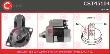 Стартер CASCO CST45104AS