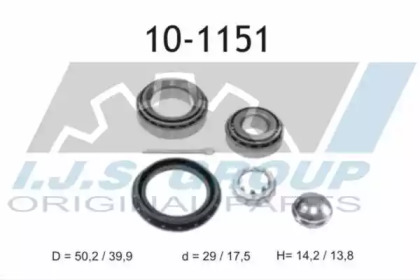 Комплект подшипника IJS GROUP 10-1151